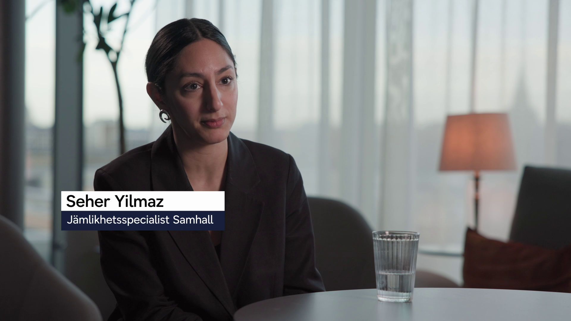 Porträtt på Seher Yilmaz