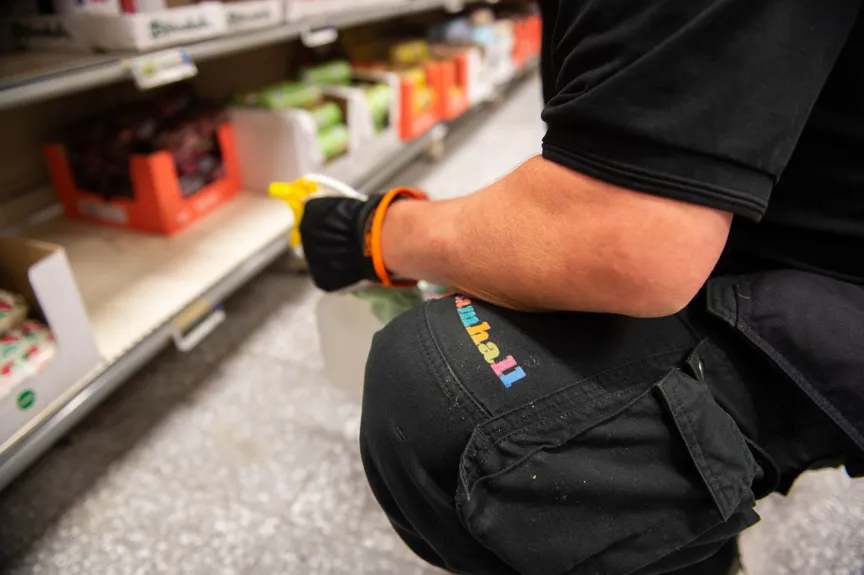 Samhalls medarbetare på Stora Coop Sundsvall