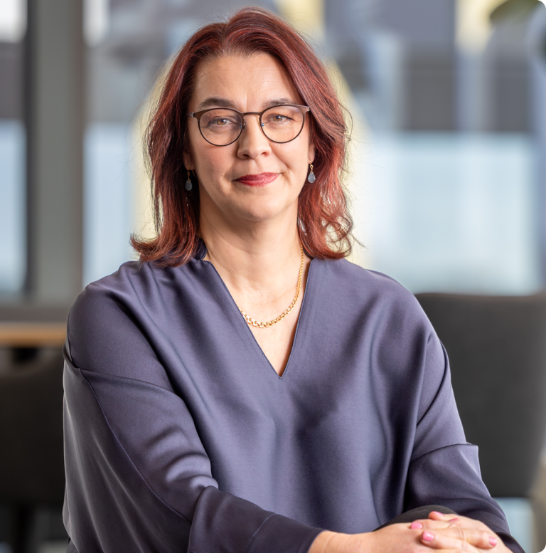 Porträtt på Sara Revell Ford