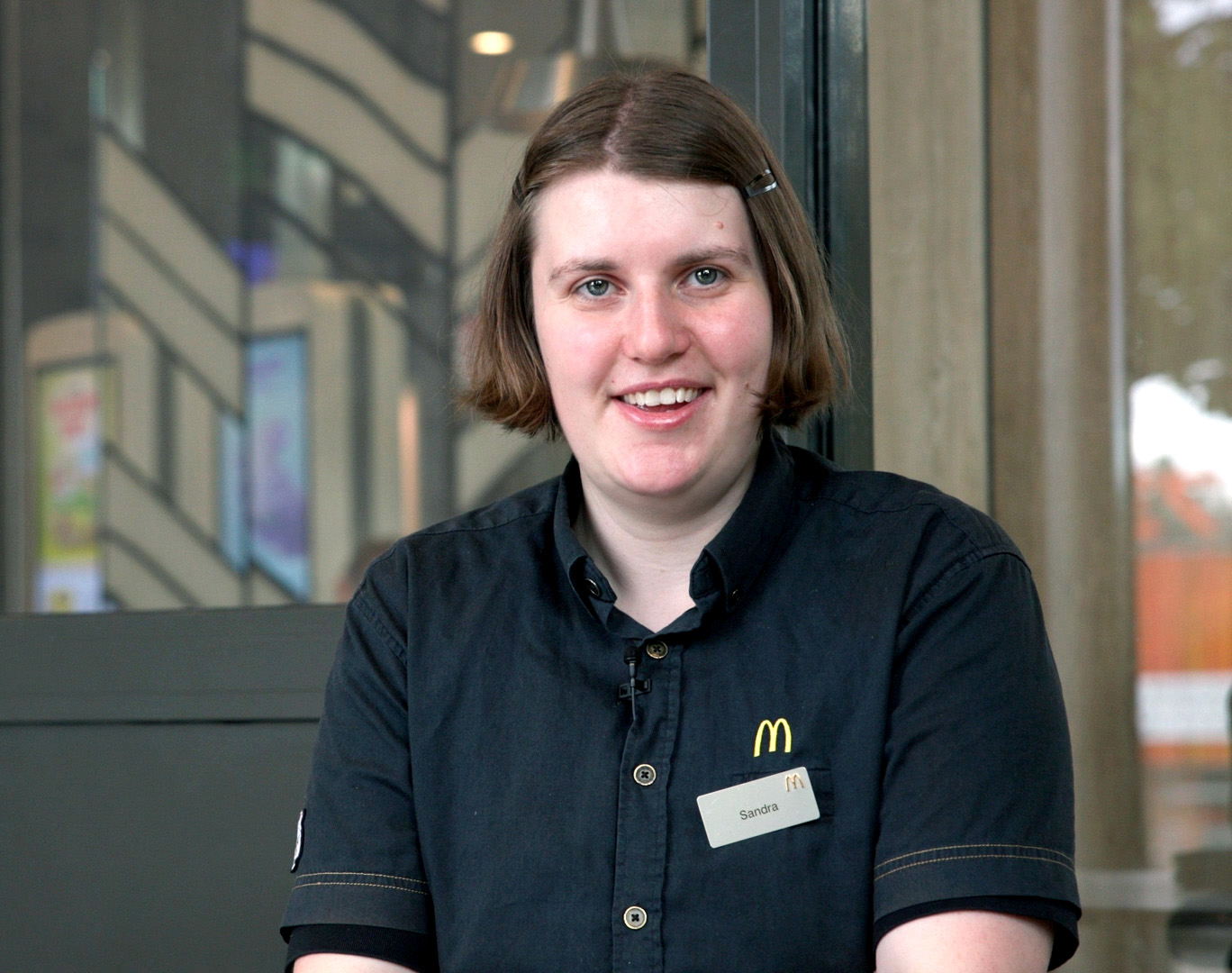 Porträtt på Sandra Rydell