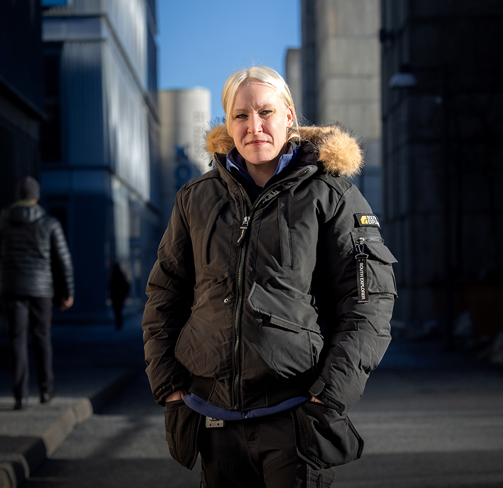 Porträtt på Laila Karlsson